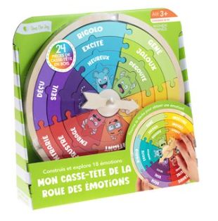 OPEN THE JOY - MON CASSE-TÊTE DE LA ROUE DES ÉMOTIONS