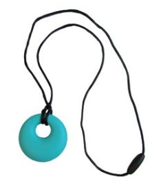 PENDENTIF MÂCHOUILLE - CERCLE TURQUOISE