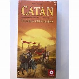 CATAN EXTENSION 5-6 JOUEURS VILLES ET CHEVALIERS