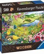 CASSE-TÊTE 500 PIÈCES EN BOIS RAVENSBURGER - JARDIN