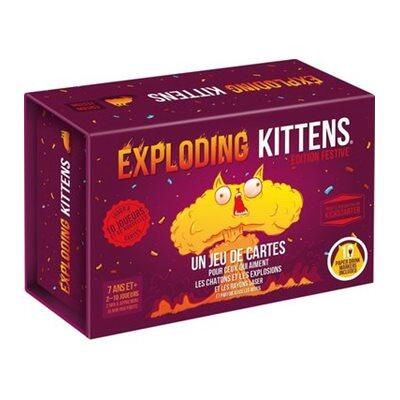 EXPLODING KITTENS - ÉDITION FESTIVE