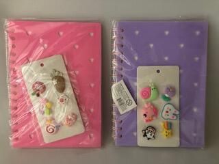 CAHIER DE NOTE AVEC DÉCORATIONS