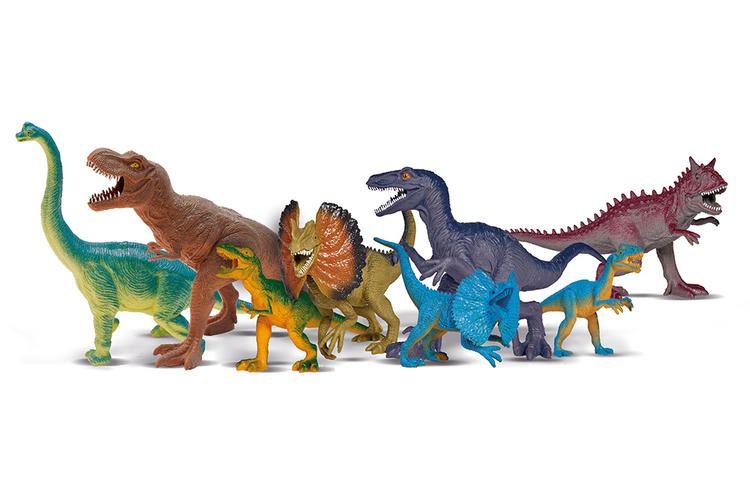 ENSEMBLE DE DINOSAURES 8 PIÈCES