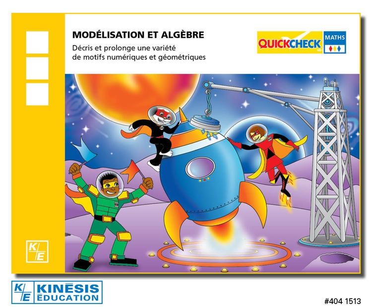 QUICKCHECK - MODÉLISATION ET ALGÈBRE 3IÈME ANNÉE