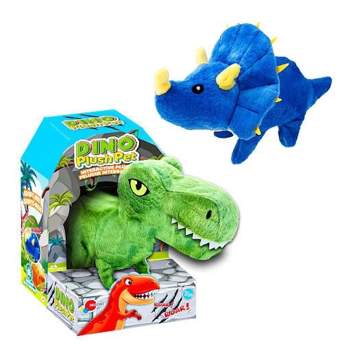 Peluche dinosaure intéractive