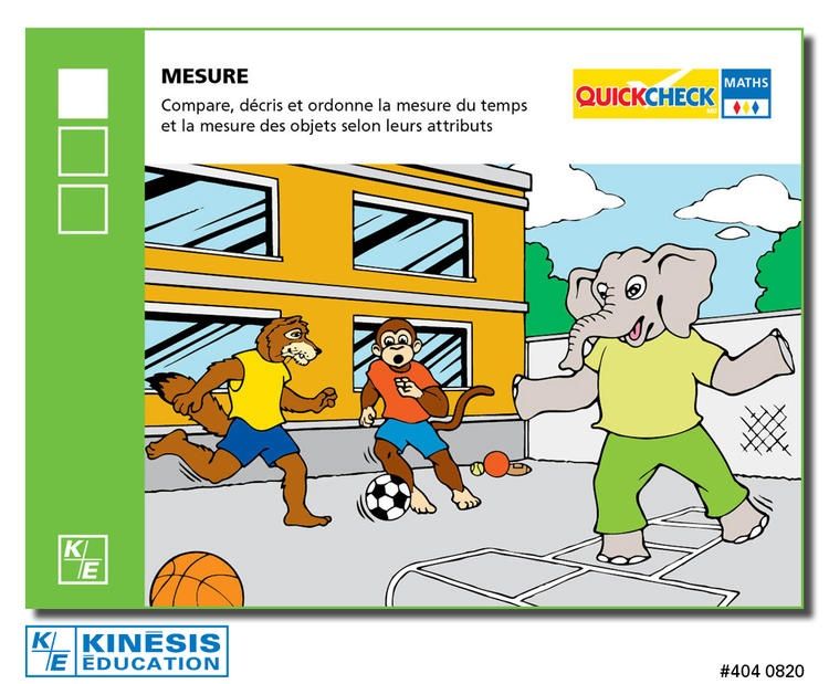 QUICKCHECK - MESURE 1ÈRE ANNÉE