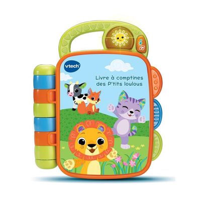 VTECH - LIVRE À COMPTINES DES P'TITS LOULOUS