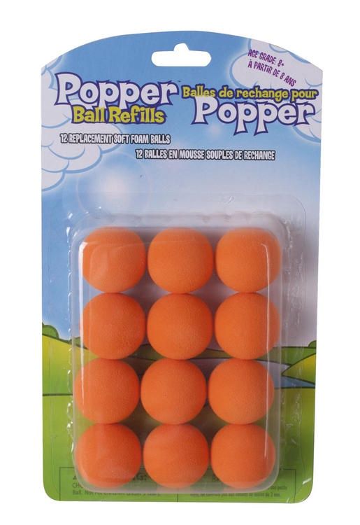 BALLE RECHARGE POUR POPPER