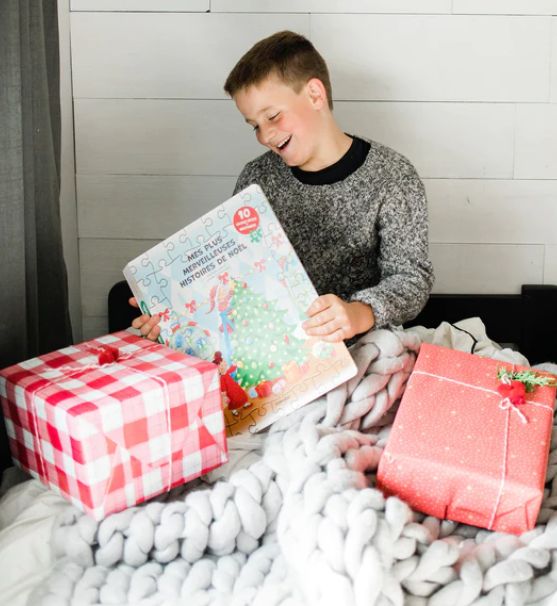 LIVRE CASSE-TÊTE - MES PLUS MERVEILLEUSES HISTOIRES DE NOËL