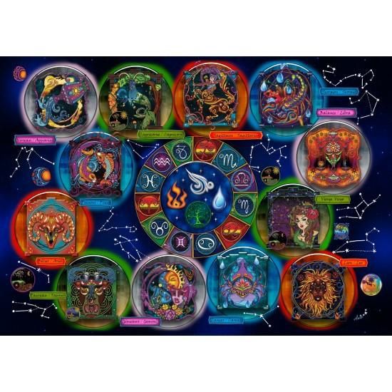 CASSE-TÊTE 2000 PIÈCES JACAROU - ZODIAQUE