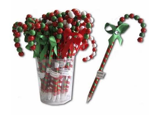 CRAYON DE NOËL EN FORME DE CANNE