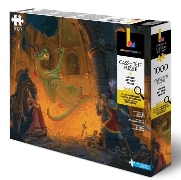 CASSE-TÊTE 1000 PIÈCES LALITA'S: DRAGON'S DEN