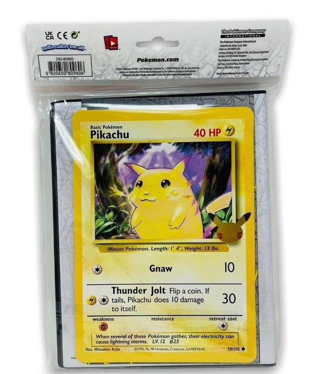 POKEMON CARTABLE DE RAGEMENT POUR GRANDE CARTE(FIRST PARTNER COLLECTOR'S BINDER)