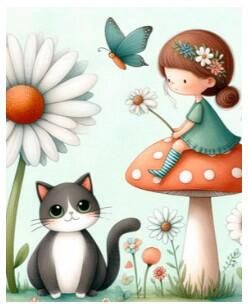 BRODERIE DE DIAMANT JACAROU - ENCHANTED MOMENT