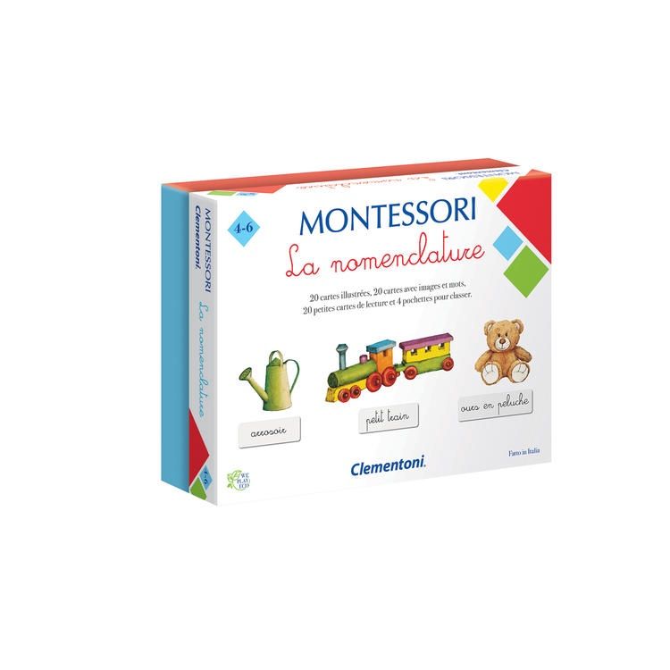LES NOMENCLATURES MONTESSORI