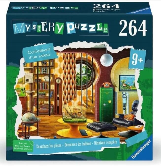 CASSE-TÊTE 264 PIÈCES D'ÉVASION RAVENSBURGER - CONFESSIONS D'UN VOLEUR
