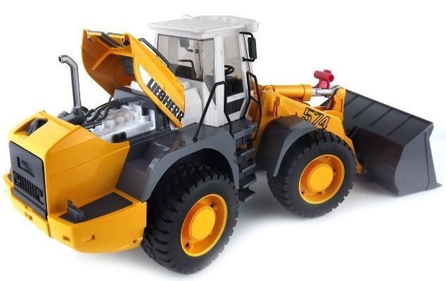 BRUDER 02430 - LIEBHERR CHARGEUSE DE ROUTE ARTICULÉE L574