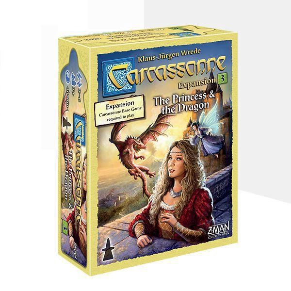 CARCASSONNE EXTENSION #3: PRINCESSE ET DRAGON