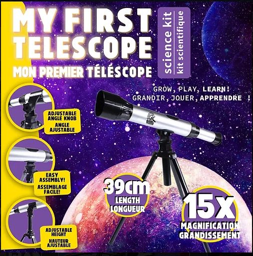 MON PREMIER TÉLÉSCOPE