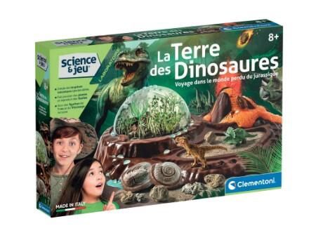 CLEMENTONI SCIENCE ET JEU - LA TERRE DES DINOSAURES