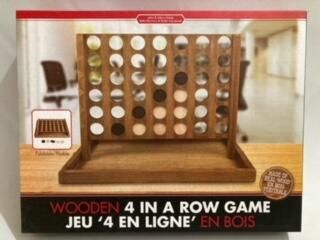 Jeu de puissance 4 en bois