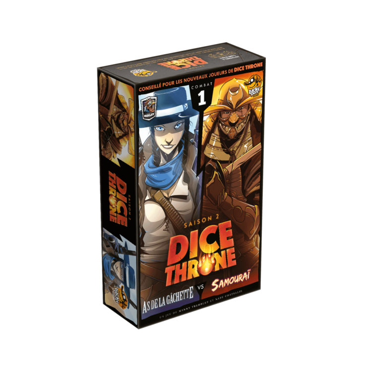 DICE THRONE SAISON 2 - AS DE LA GACHETTE VS SAMOURAI