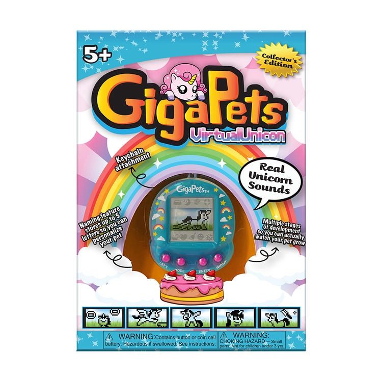 GIGAPETS - LICORNE VIRTUELLE (STYLE TAMAGOTCHI)