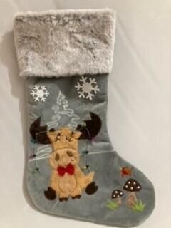 BAS DE NOEL AVEC FAUSSE FOURRURE - ORIGNAL