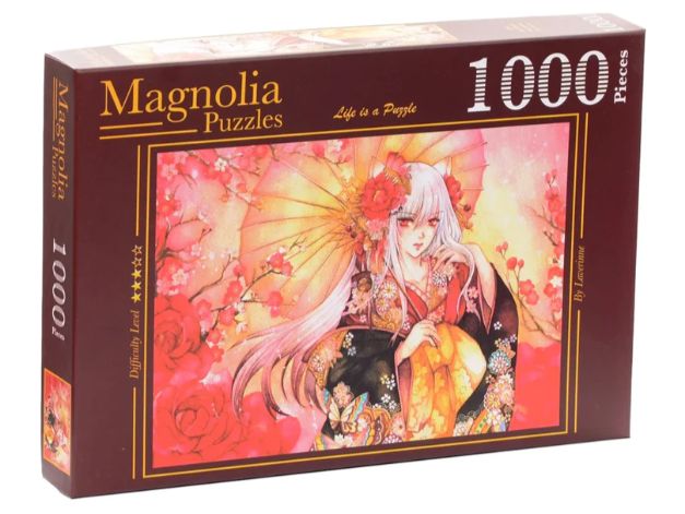 CASSE-TÊTE 1000 PIÈCES MAGNOLIA - RED PLUM