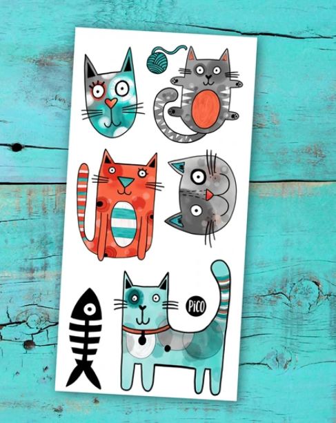 PICO TOTOO - BIBI LE CHAT GRIS