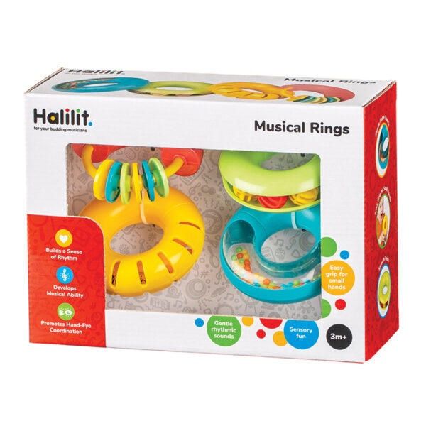 ENSEMBLE D'ANNEAUX MUSICAUX