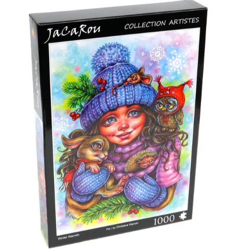 CASSE-TÊTE 1000 PIÈCES JACAROU - WINTER WARMTH