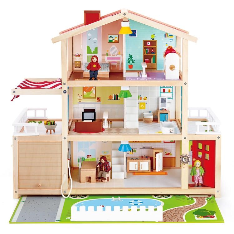 HAPE - MAISON DE POUPÉE EN BOIS