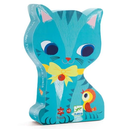 CASSE-TÊTE SILHOUETTE 24 PIÈCES DJECO - PACHAT ET SES AMIS