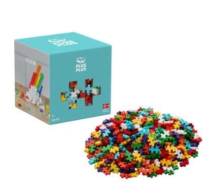 PLUS PLUS ARC-EN-CIEL 600 PIÈCES