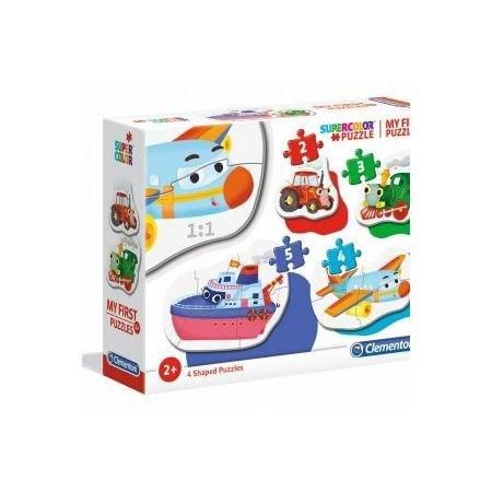 CASSE-TÊTE ÉVOLUTIF 2-3-4 ET 5 PIÈCES CLEMENTONI - TRANSPORT