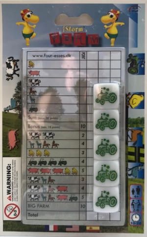 JEU DÉS LITTLE STORM - FERME