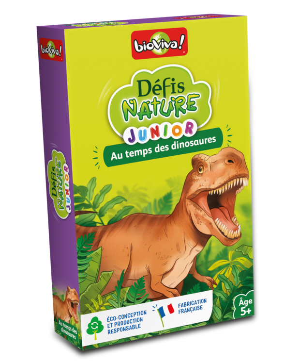 DEFIS NATURE JUNIOR - AU TEMPS DES DINOSAURES