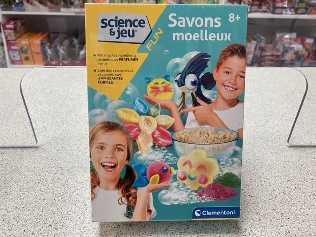 CLEMENTONI SCIENCE &amp; JEU - CRÉE TES SAVONNETTES