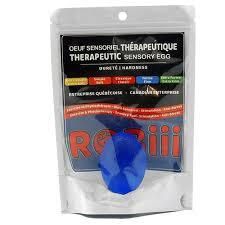 OEUF SENSORIEL THÉRAPEUTIQUE - BLEU FERME