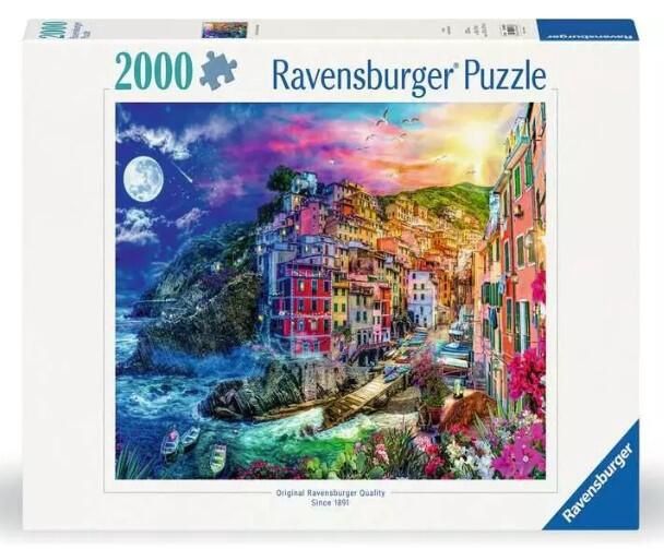 CASSE-TÊTE 2000 PIÈCES RAVENSBURGER - COLORFUL CINQUE TERRE
