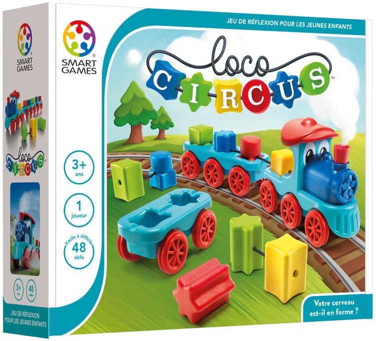 SMART GAMES - LOCO CIRCUS