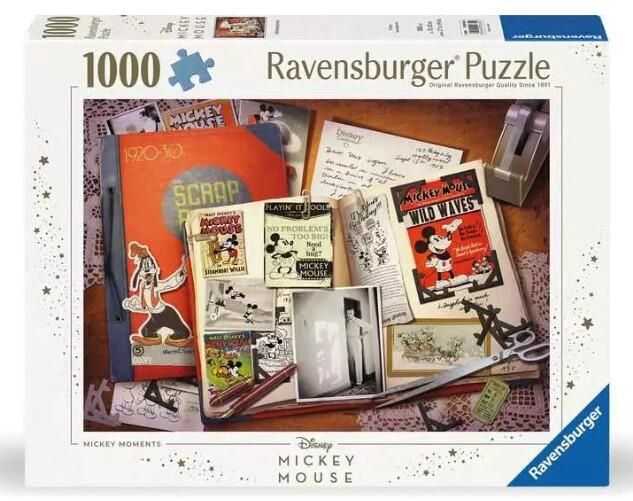 CASSE-TÊTE 1000 PIÈCES DISNEY RAVENSBURGER - 1930 MICKEY MOMENT