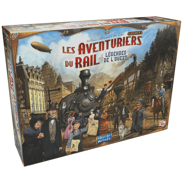 LES AVENTURIERS DU RAIL LEGACY - LÉGENDES DE L'OUEST