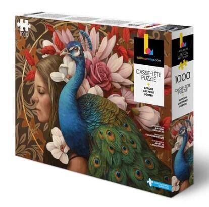 CASSE-TÊTE 1000 PIÈCES LALITA'S ART SHOP - LE PAON