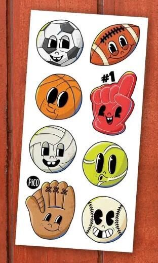 PICO TATOO - BALLONS SPORTIFS