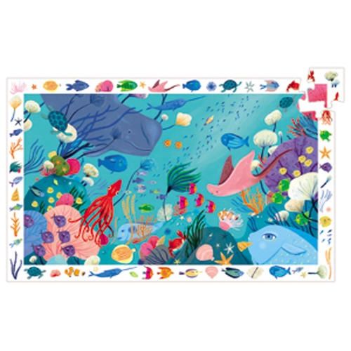 CASSE-TÊTE 54 PIÈCES OBSERVATION DJECO - AQUATIQUE