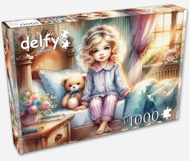 CASSE-TÊTE 1000 PIÈCES DELFY -  SOFT MORNING LIGHT