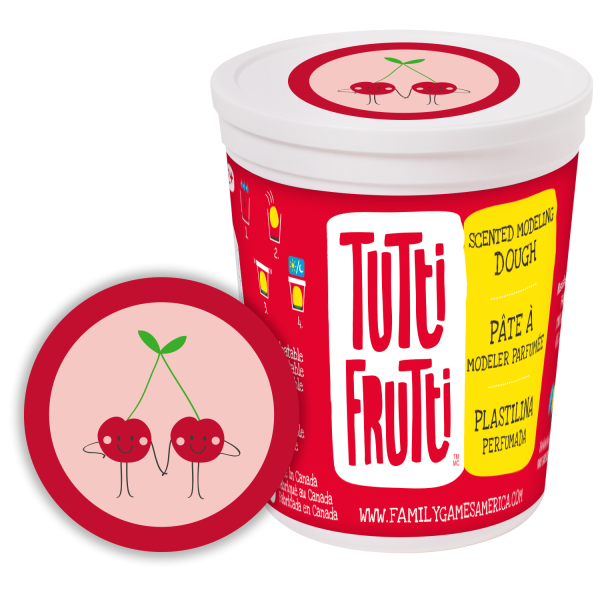 PÂTE À MODELER TUTTI FRUTTI - CERISE 1 KG