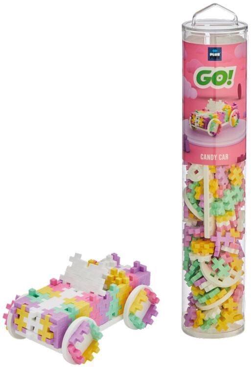PLUS PLUS TUBE GO - VOITURES BONBONS